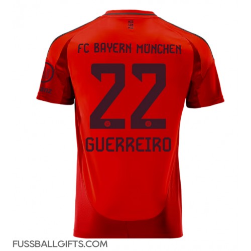 Bayern Munich Raphael Guerreiro #22 Fußballbekleidung Heimtrikot 2024-25 Kurzarm